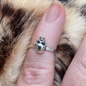 Sterling Silver Skull Toe Ring